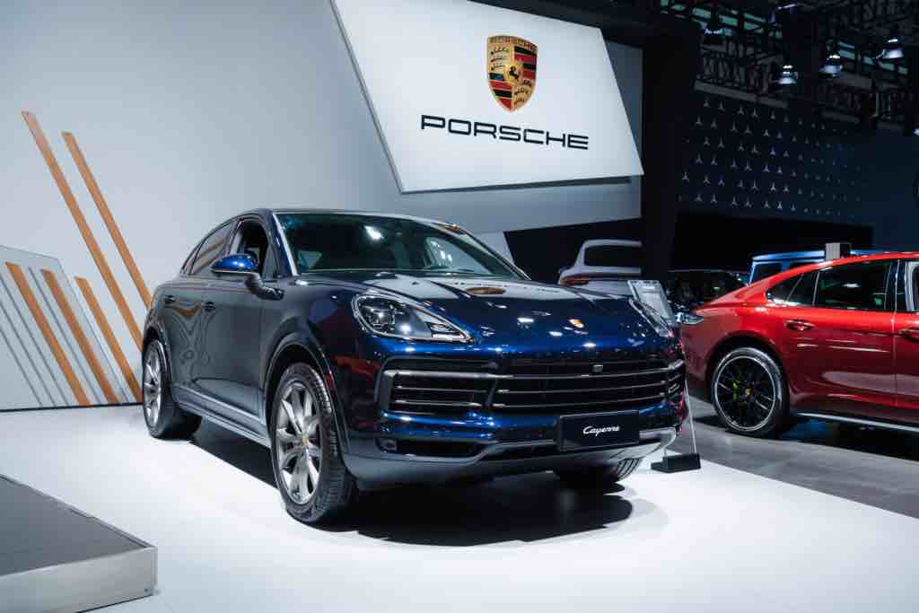 2022 Porsche Booth at Guiyang Auto Show