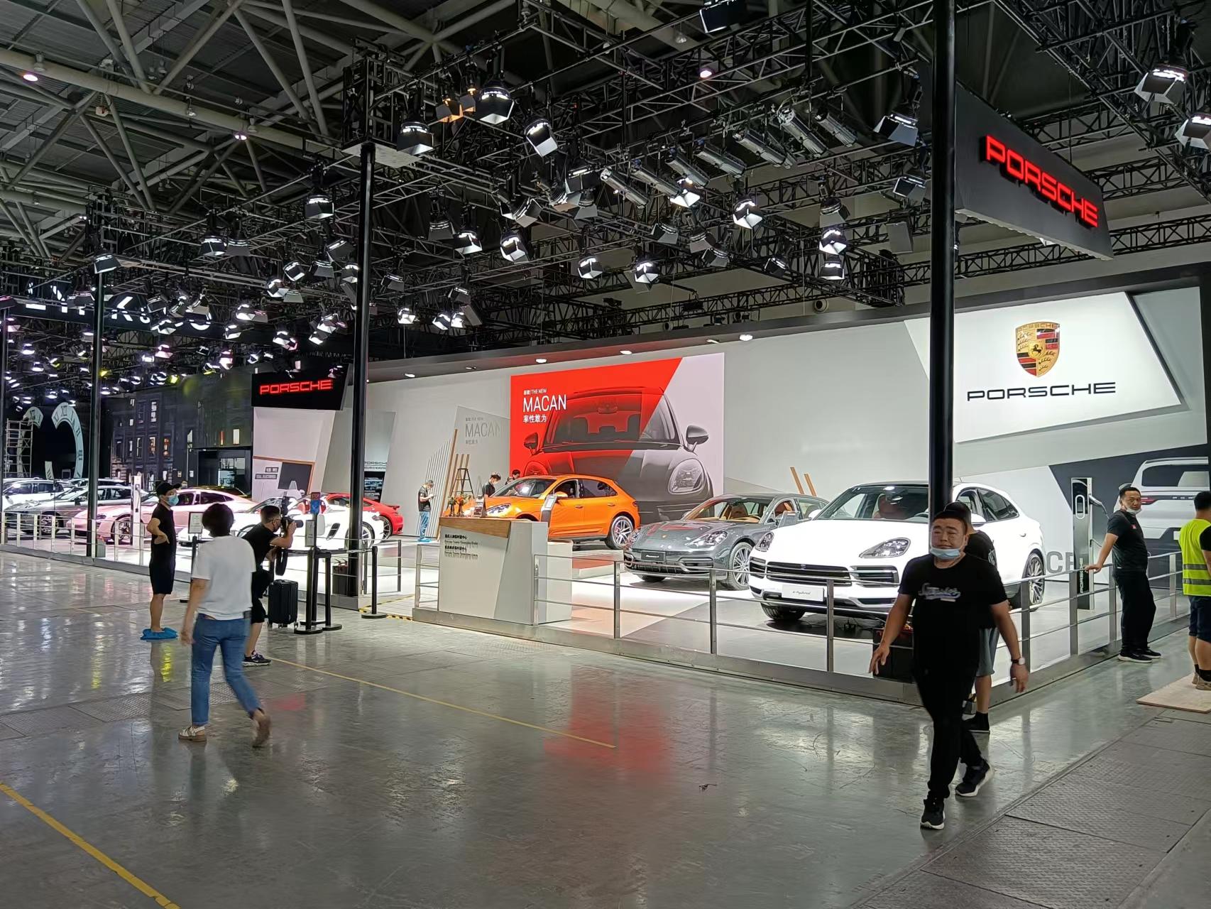 2022 Porsche Booth at ChongQing International New Energy Auto Technology and Supply Chain Expo