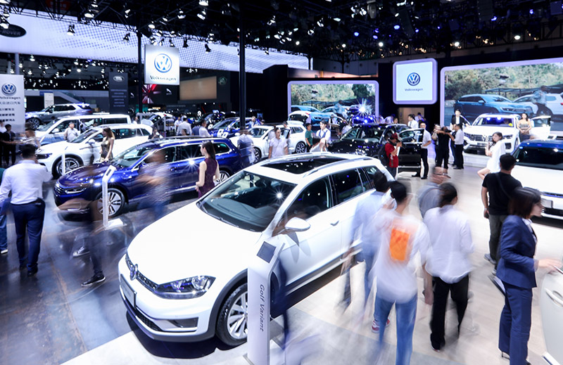 2019 Chengdu International Auto Show-Volkswagen Import Auto Booth